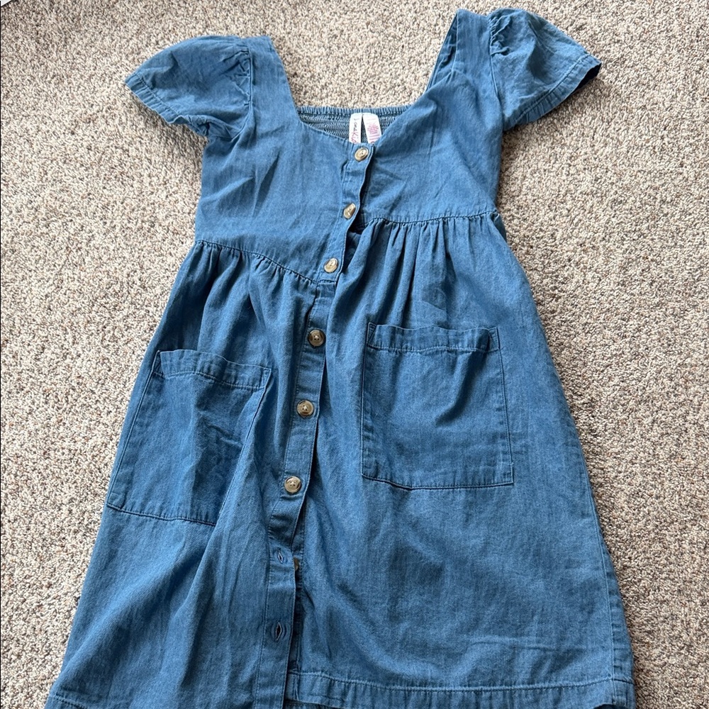 Stylish Blue Kids Dress